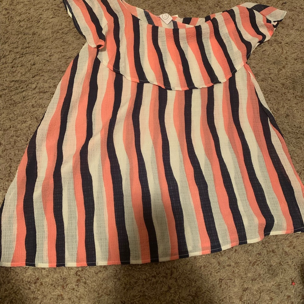 Fly away top pink multi large